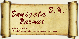 Danijela Marmut vizit kartica